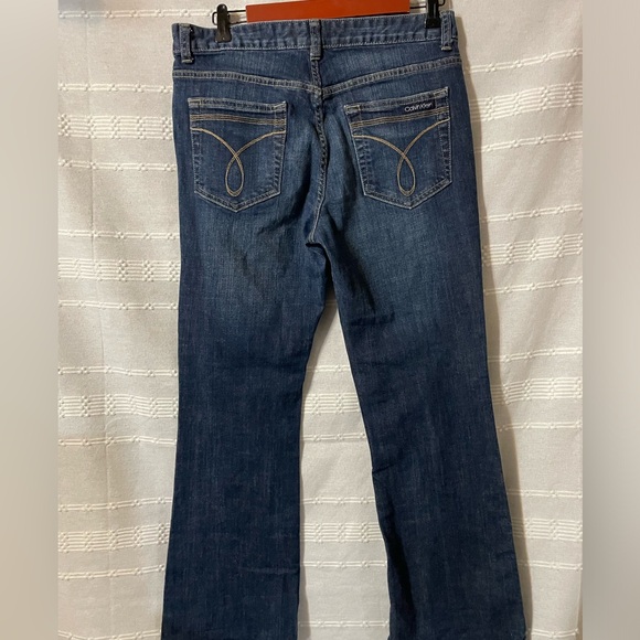 Calvin Klein Women's Blue Jeans - Picture 2 of 3